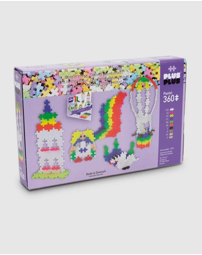 Plus Plus - Plus-Plus -  Pastel - Rainbow Hot Air Balloon - 360 pcs
