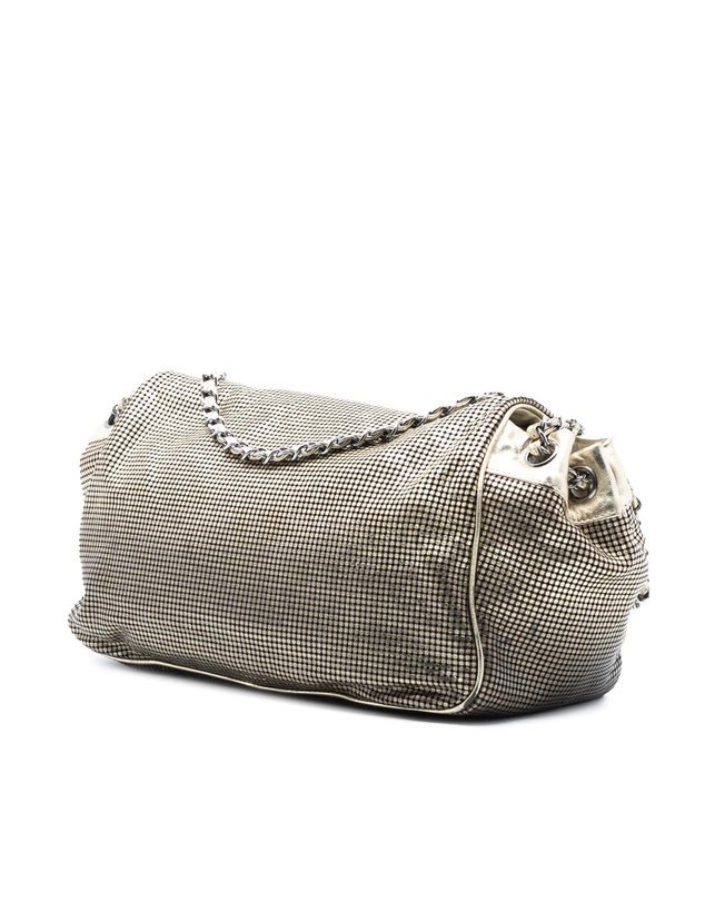 Pre-Loved by Azura Reborn - Pre-Loved Perforated Lambskin Hollywood Accordion Flap