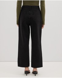 Dazie - Street Style Straight Leg Denim Jeans