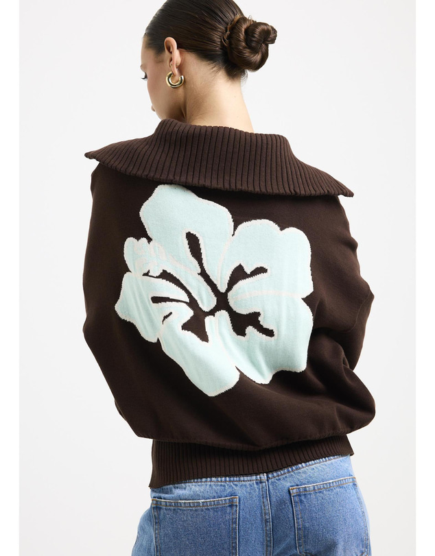 Subtitled - Florian Quarter Zip Jumper