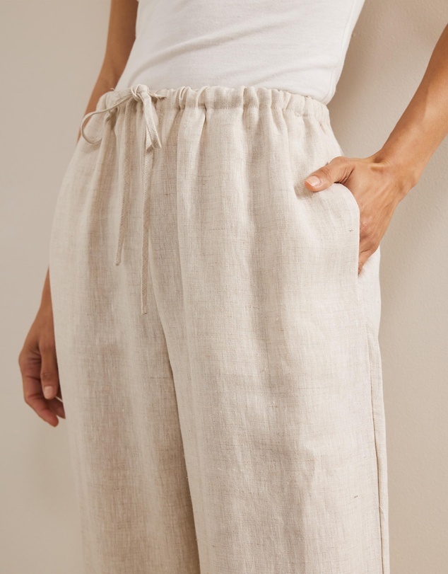 AERE - Marleigh Linen Relaxed Pants