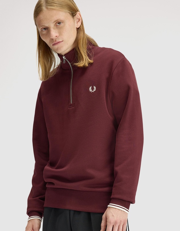 Fred Perry - Half Zip Sweatshirt