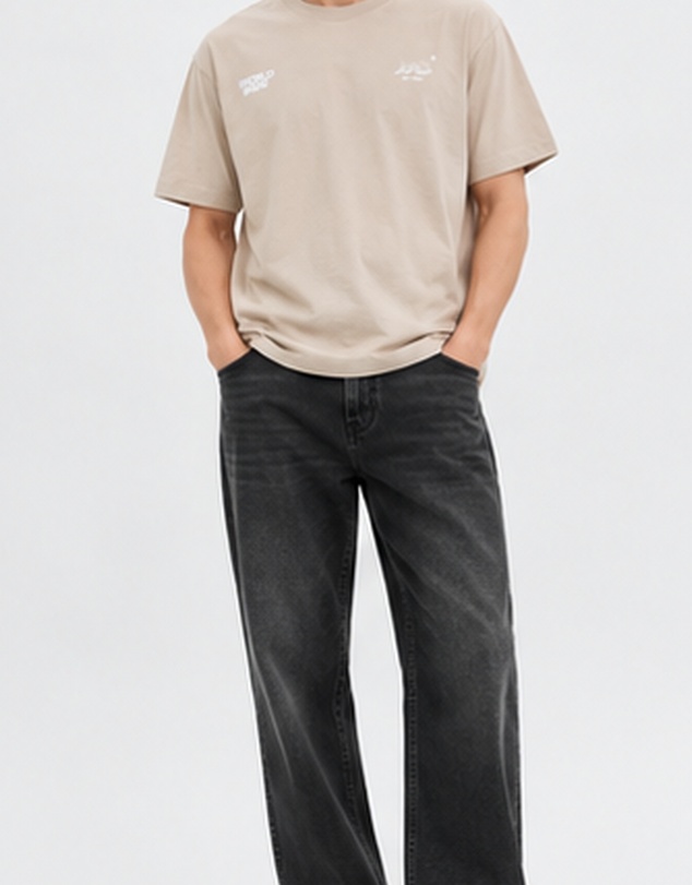 Jack & Jones - JCotrace Graphic Back SS Tee CN