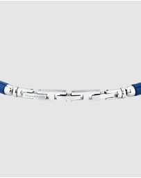 Maserati - Maserati Men's Iconic Agate Blue Bracelet