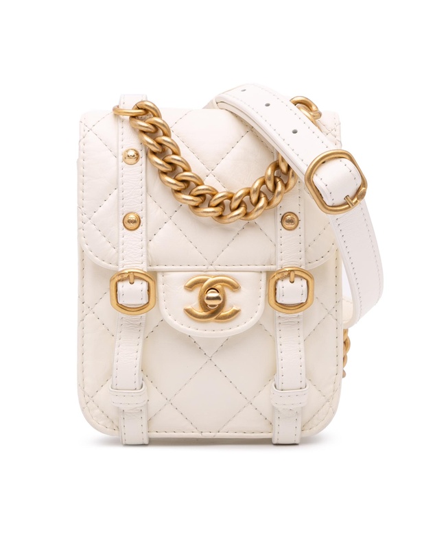 Pre-Loved by Azura Reborn - Pre-Loved chanel Chanel Quilted Lambskin Messenger Bag