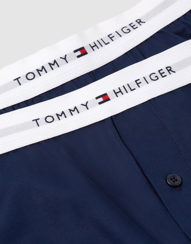 Tommy Hilfiger - 2-Pack Signature Logo Woven Boxer Shorts
