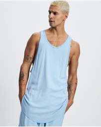 Surrounded By Ghosts - The Lawsonite Rib Knit Singlet