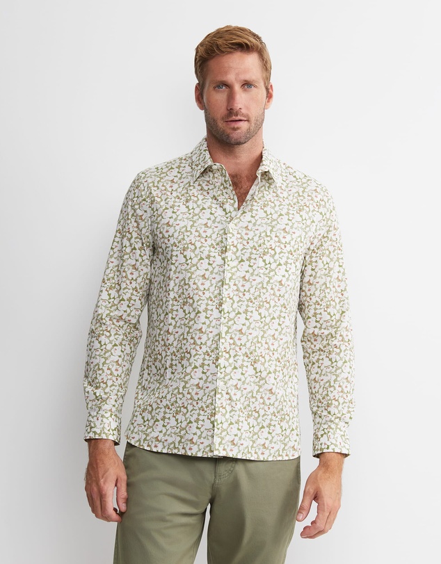 Sportscraft - George Long Sleeve Print Shirt