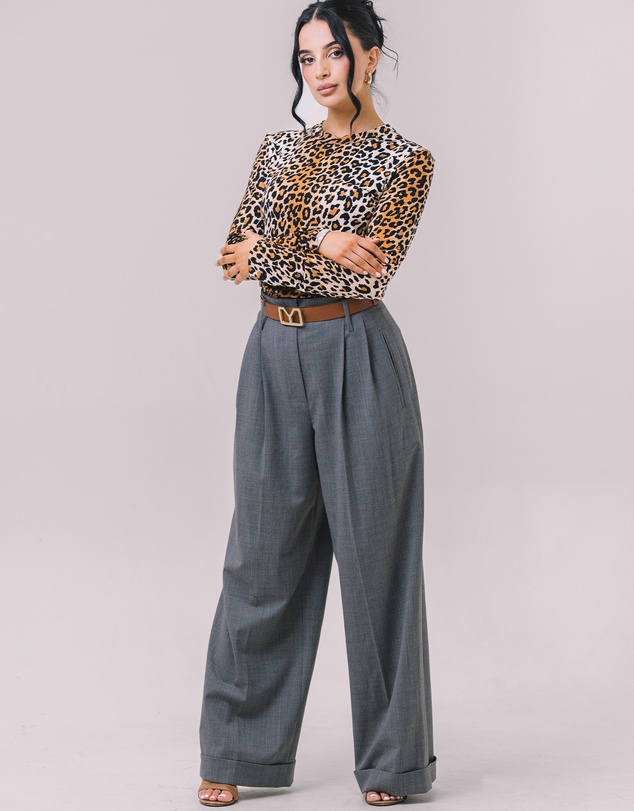 Youmsara - The Valenza Wool–Silk Trouser