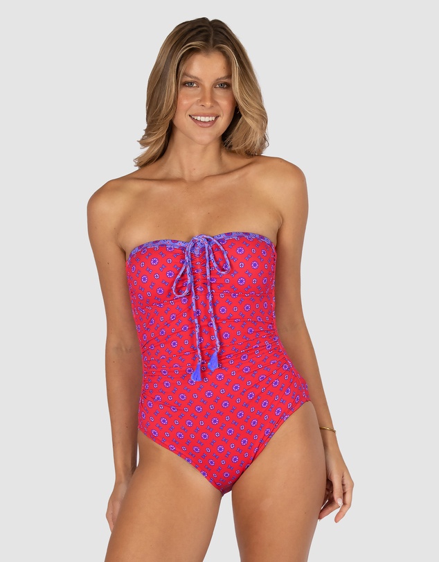 Baku Swimwear - Kasbah Bandeau One Piece Swimsuit