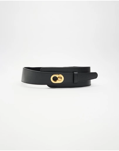 Mossée - Isabella Leather Elastic Belt
