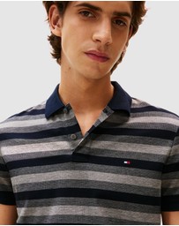 Tommy Hilfiger - Stripe Structure Regular Polo