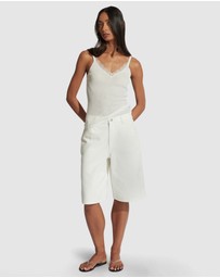Decjuba - Simone Denim Bermuda Shorts