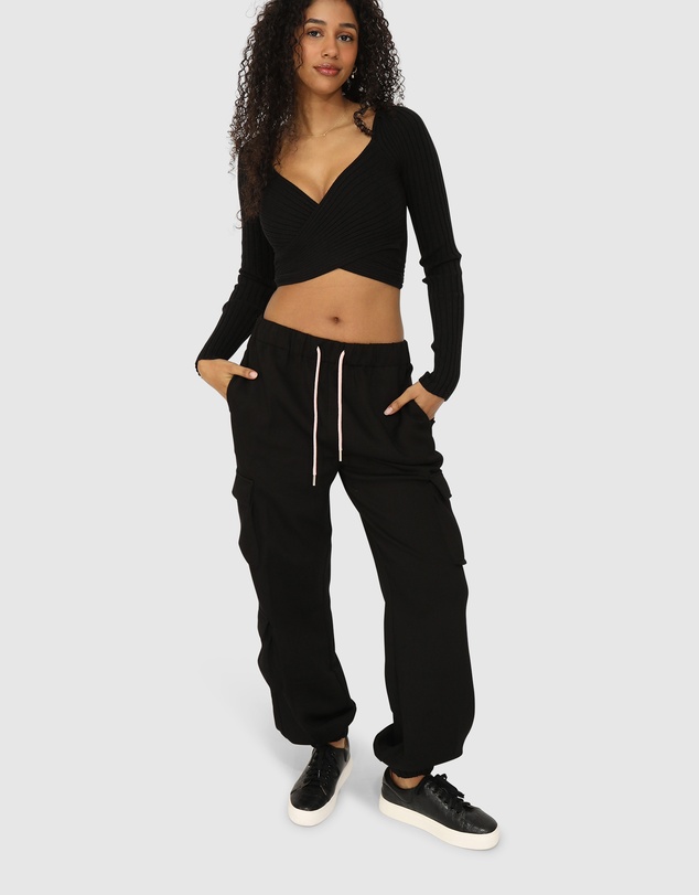 Belle & Bloom - Perfect Match Cargo Trackpants