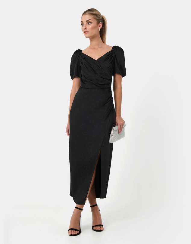 Forcast - Trixie Front Crossover Dress