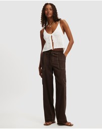 Cotton On - Knit Tie Up Cami