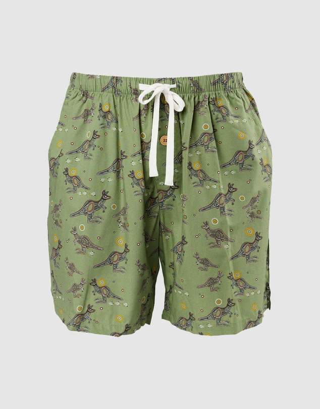 Bamboozld - Mens Native Kangaroo Bamboo Woven Short