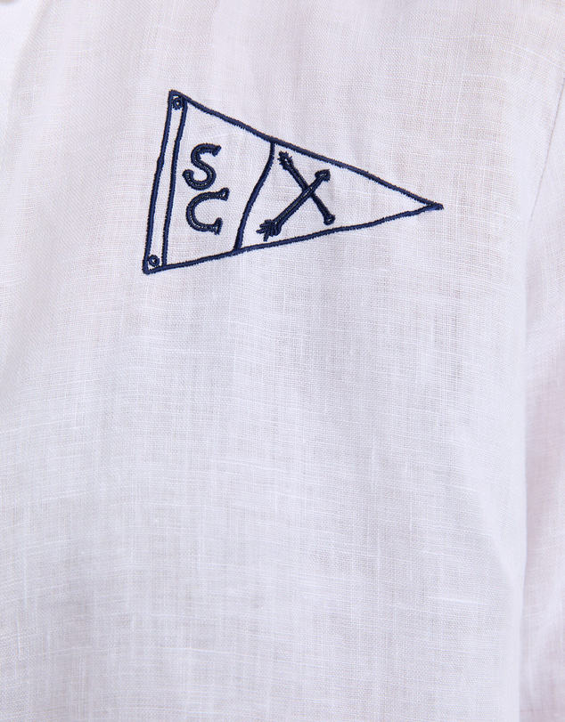 Sportscraft - Dahlia Embroidered Linen Shirt