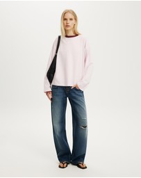 Cotton On - Boxy Long Sleeve Top