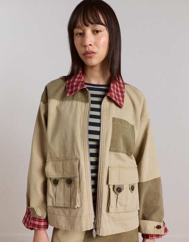 Damson Madder - Marcelle Barn Jacket