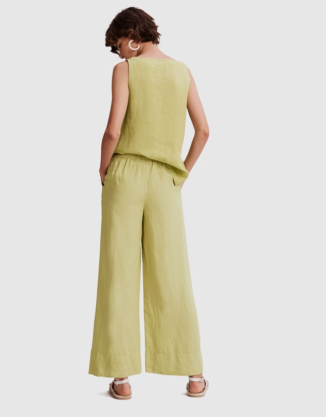 Country Road - Organically Grown French Linen Palazzo Pant