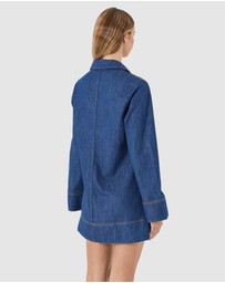 Rolla's - Marfa Tunic - Blue Smoke