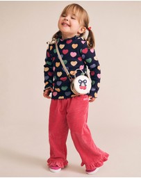 Huxbaby - Cord Frill Hem Pants - Babies-Kids