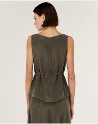 Staple the Label - Stevie Waist Tie Top