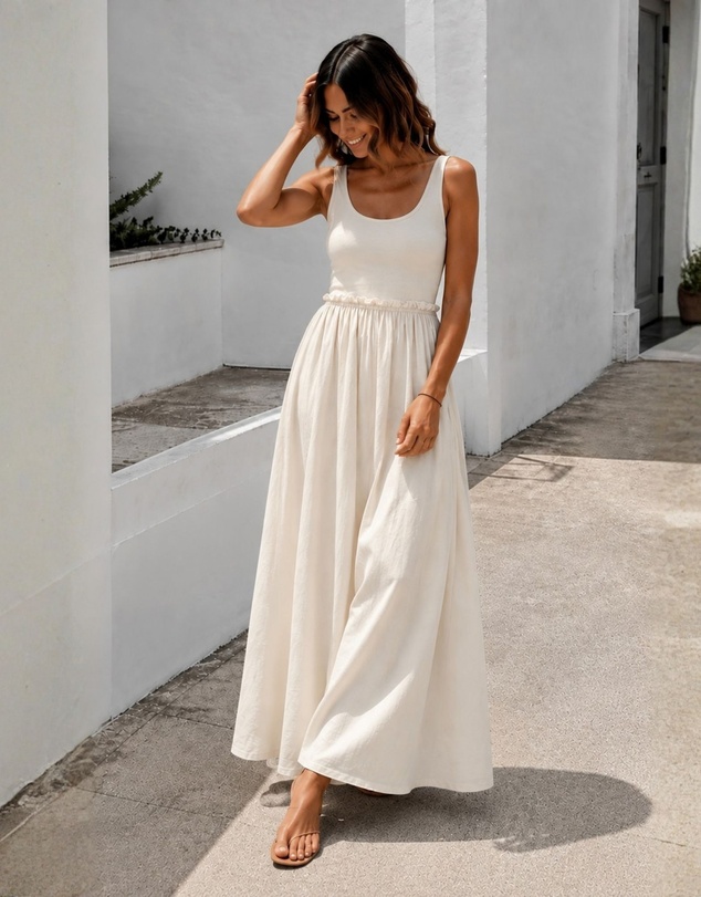 Esther & Co - Lucienne Dress - Ivory