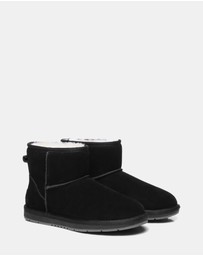 EVERAU - Australian Shepherd Ugg Mini Classic Suede Cow Suede Upper UGG Boots