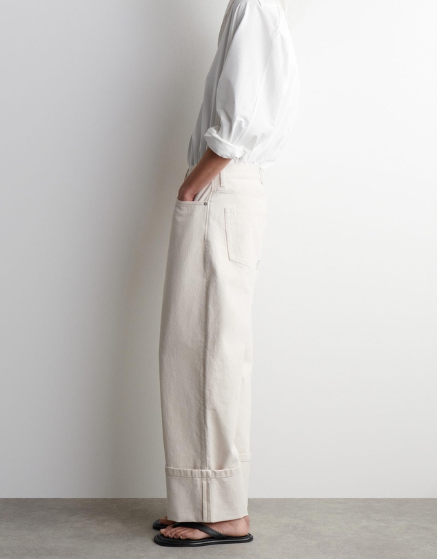 COS - Facade Turn-Up Straight-Leg Jeans