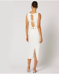 Winona - Siesta Midi Dress White