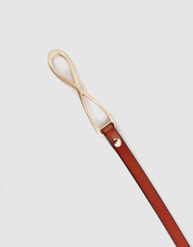 Belle & Bloom - London Mood Leather Tie Belt