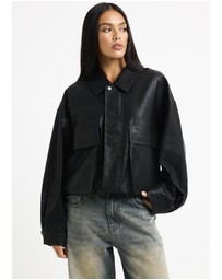 Alice In The Eve - Jen Oversized Patch Pocket Jacket