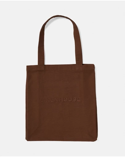 Linen House - Linen House Embroidered Tote Bag