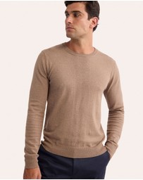 Oxford - Cotton Cashmere Crew Neck Knit
