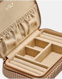 Wolf - Wolf Bella Travel Zip Case Mocha