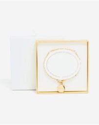 Lovisa - Waterproof Stainless Steel Beloved T & O Bracelet