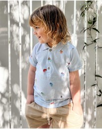 Purebaby - Linen Blend Short -Kids-Babies