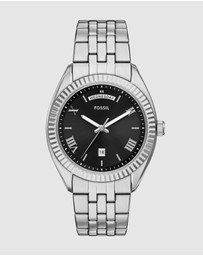 Fossil - Campbell Silver Analogue Watch