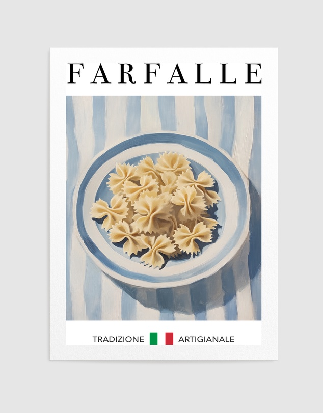Olive et Oriel - Farfalle by Andreas Magnusson Art Print