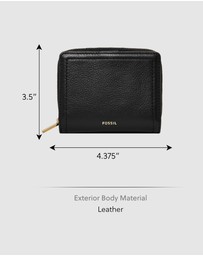 Fossil - Logan Black Wallet