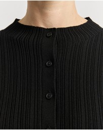 Toorallie - Variegated Rib Cardigan