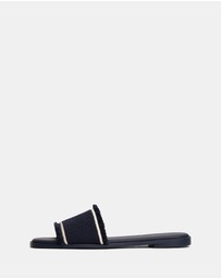 Tommy Hilfiger - Frayed Canvas Sandals - Women's