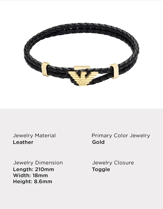 Emporio Armani - Gold Bracelet