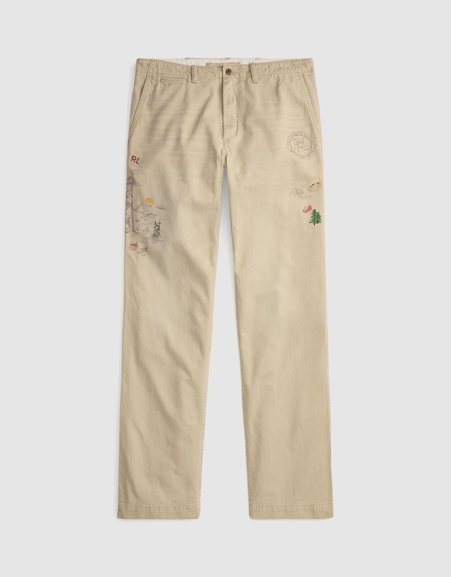 Polo Ralph Lauren - Bedford Straight Fit Graphic Pants