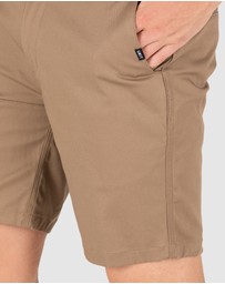 UNIT - UNIT Mens Shift Fixed Waist Utility Shorts