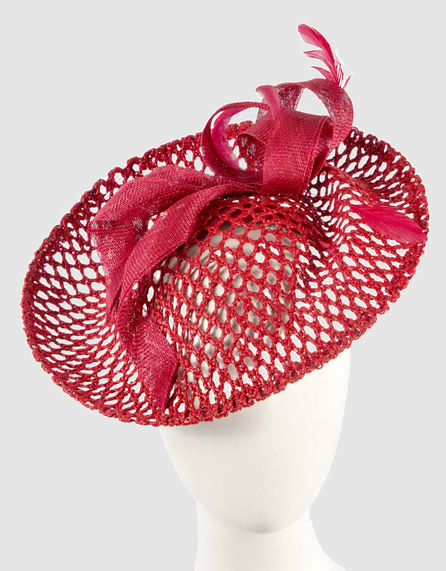 Max Alexander - Red Plate Racing Fascinator