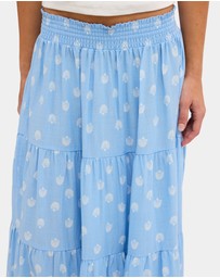 Roxy - Womens Cactus Flower Maxi Skirt