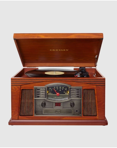 Crosley - Crosley Lancaster Turntable With Bluetooth - Paprika